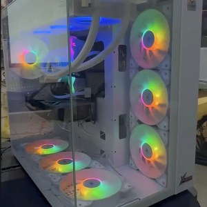 PC i5 14th RTX 5060 32GB RAM  جديد ضمان سنة لون أبيض